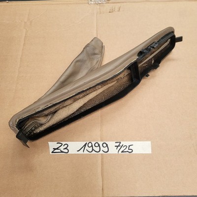 BMW Z3 Roadster Abdeckung für Handbremshebel Leder Sack Handbremse RHD Beige – Bild 3