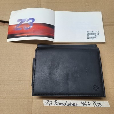 BMW Z3 Bordmappe Handbuch Betriebsanleitung + Service Heft Englisch M44 Motor – Bild 2