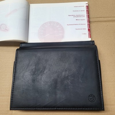 BMW Z3 Bordmappe Handbuch Betriebsanleitung + Service Heft Englisch M44 Motor – Bild 3