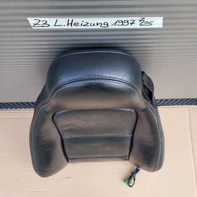 BMW Z3 Roadster Fahrer Sitz Oberteil  Leder schwarz Rücken Lehne Polster Heizung – Bild 4