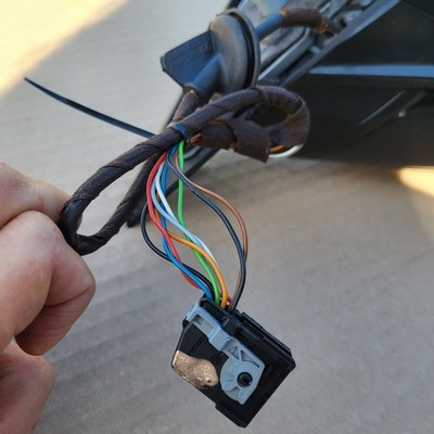 BMW E46 Cabrio Coupe Außen Spiegel RECHTS schwarz Memory Funktion anklappbar – Bild 11