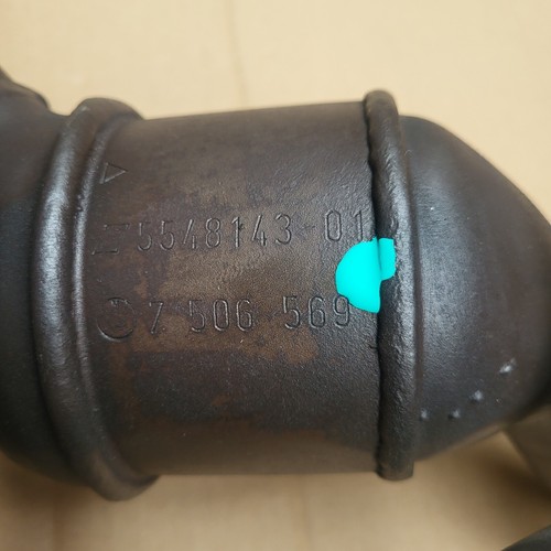 BMW Z4 E85 + E46 Abgaskrümmer für N46 Motor 150 PS Katalysator Hosenrohr 7506569 – Bild 2