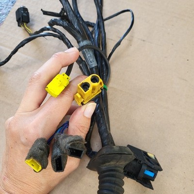 BMW Z3 Roadster Beifahrer Tür Kabelbaum  Kabel Stecker RECHTS Airbag-Stecker – Bild 4