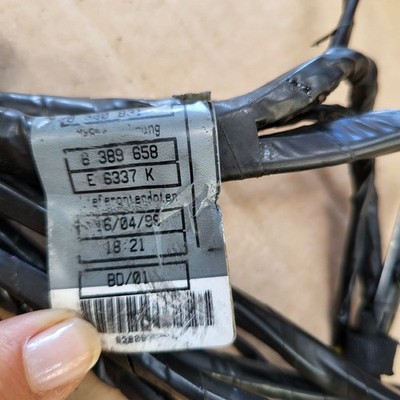 BMW Z3 Roadster Beifahrer Tür Kabelbaum  Kabel Stecker RECHTS Airbag-Stecker – Bild 6