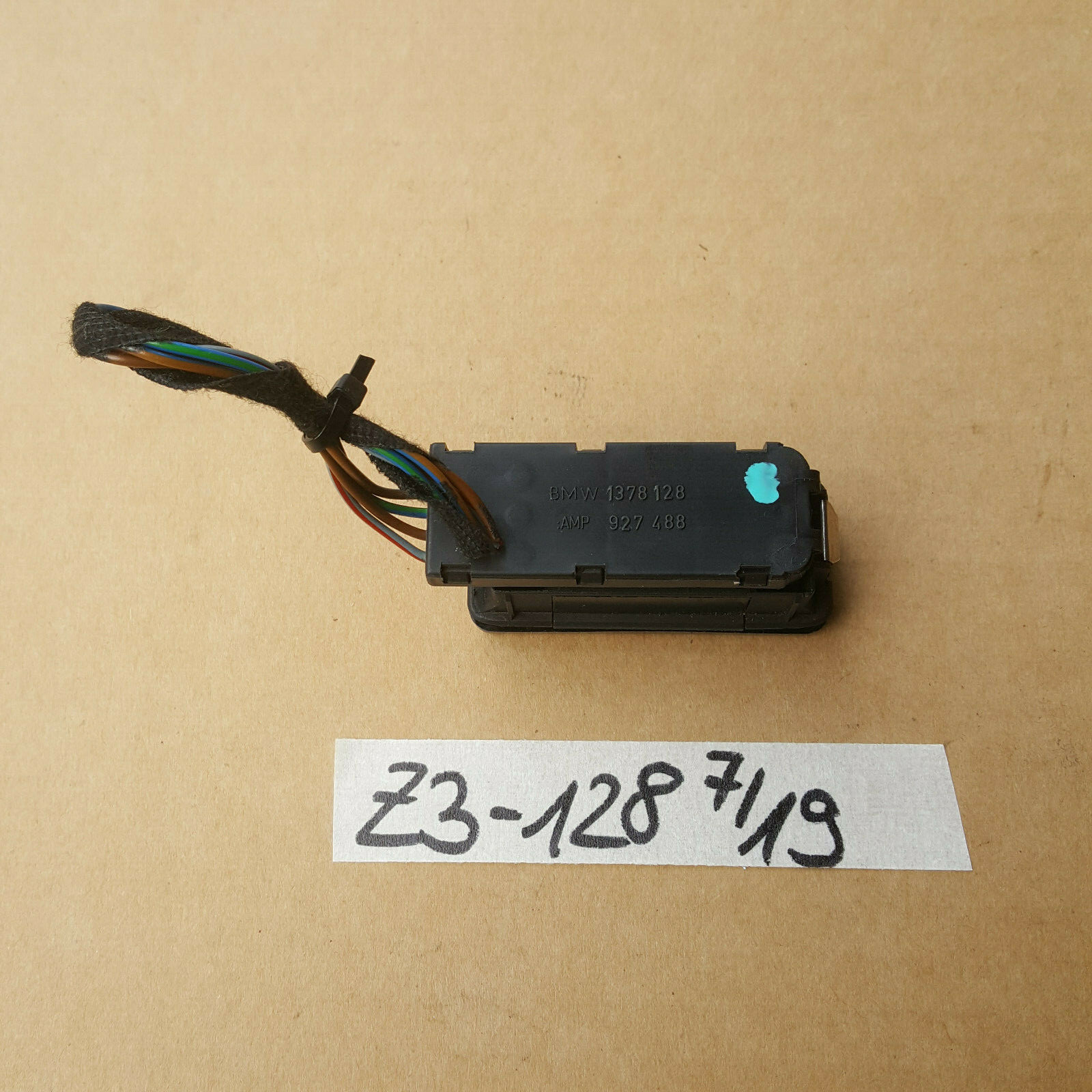 BMW Z3 Facelift Schalter Warnblinker Warnblinkschalter + Stecker 1378128 – Bild 2