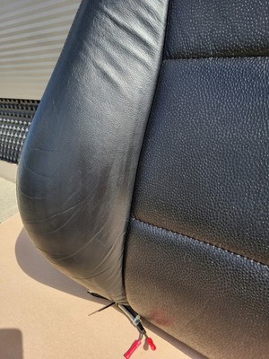 BMW Z3 Roadster Beifahrer Sitz Oberteil  Leder Rücken Lehne Polster Heizung – Bild 9