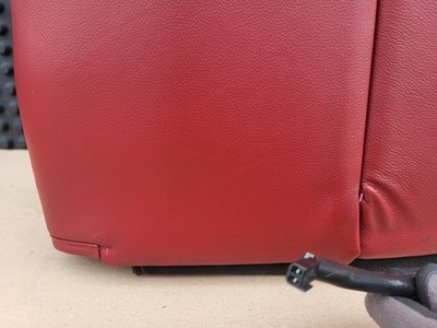 BMW Z3 Beifahrer Sitz Oberteil Leder rot Rückenlehne Polster Sitzheizung – Bild 13