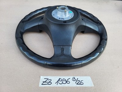 BMW E31 E34 E36 E39 Z3 Lenkrad 1093354 Leder Lenker Schwarz + Fahrer Airbagmodul – Bild 15