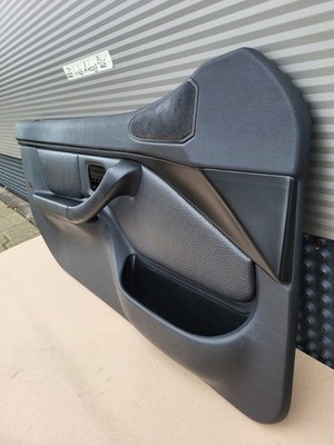 BMW Z3 Roadster Tür Verkleidung Leder Schwarz LINKS + Griff + Airbag-Klappe – Bild 3
