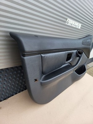 BMW Z3 Roadster Tür Verkleidung Leder Schwarz LINKS + Griff + Airbag-Klappe – Bild 4