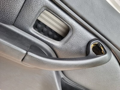 BMW Z3 Roadster Tür Verkleidung Leder Schwarz LINKS + Griff + Airbag-Klappe – Bild 7