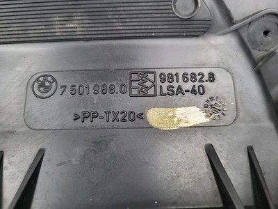 BMW Z4 E85 Luftfilterkasten mit Luftfilter für 2,5i  M54 Motor  7501971 Air Box – Bild 4