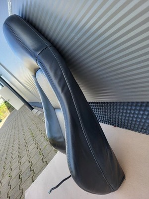 BMW Z3 Roadster Beifahrer Sitz Oberteil  Leder Schwarz Bezug + Polster + Heizung – Bild 6