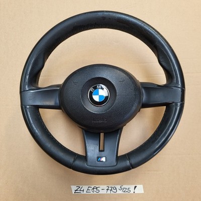 BMW Z4 E85 E86 MFL Lenker Multifunktion Leder Sport Lenkrad 7906779 Airbag-Modul – Bild 1