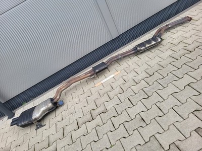 BMW E46 Auspuff Endschalldämpfer Endtopf + Mittelschalldämpfer 7502674 ABHOLUNG – Bild 1