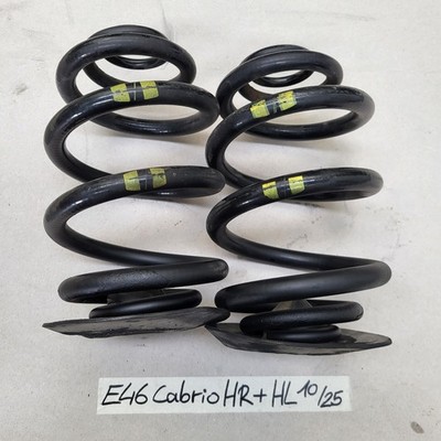 BMW E46 Cabrio Coupe Spiral Tonnen Feder Hinten RECHTS LINKS 6 Zylinder