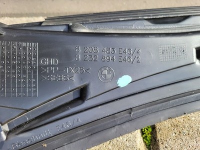 BMW E46 Cabrio Abdeckung Frontscheibe Wischer Verkleidung Windlauf 8208483