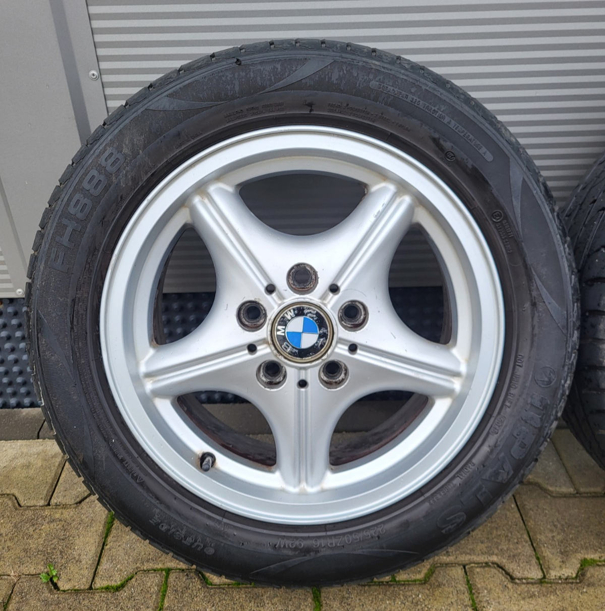 BMW E46 E36 Z3 Alufelgen 1092260 Z-Star 7 J x 16 Zoll 2x Winter Reifen ABHOLUNG