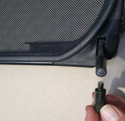 3x BMW Z3 Roadster Windschott Windschutz Abweiser Wind Stop Netz + Rahmen