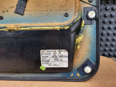 BMW Z3 Roadster Tür Verkleidung Leder Schwarz RECHTS + Griff + Alu Blende