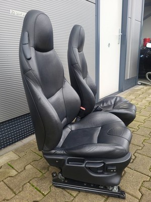 BMW Z3 Roadster Fahrer Beifahrer Sport Sitz Leder schwarz Sitzheizung ABHOLUNG