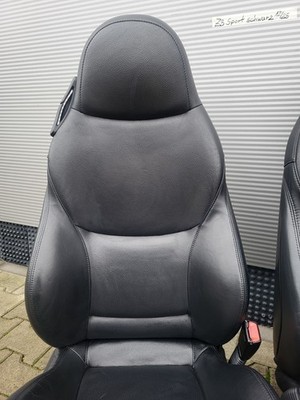 BMW Z3 Roadster Fahrer Beifahrer Sport Sitz Leder schwarz Sitzheizung ABHOLUNG