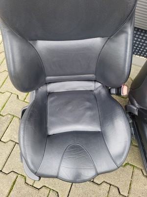 BMW Z3 Roadster Fahrer Beifahrer Sport Sitz Leder schwarz Sitzheizung ABHOLUNG