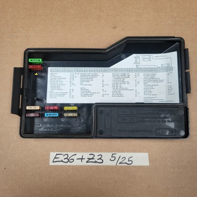 BMW E36 + Z3 Abdeckung Deckel Sicherungskasten 1387613 Sicherungskastendeckel