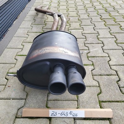 BMW Z3 Auspuff Endtopf 2,2 - 3 Liter M54 End Schalldämpfer 7505643 ABHOLUNG