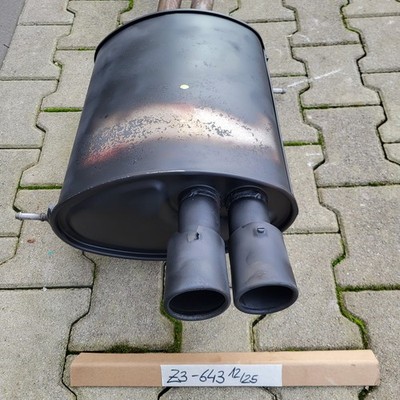 BMW Z3 Auspuff Endtopf 2,2 - 3 Liter M54 End Schalldämpfer 7505643 ABHOLUNG