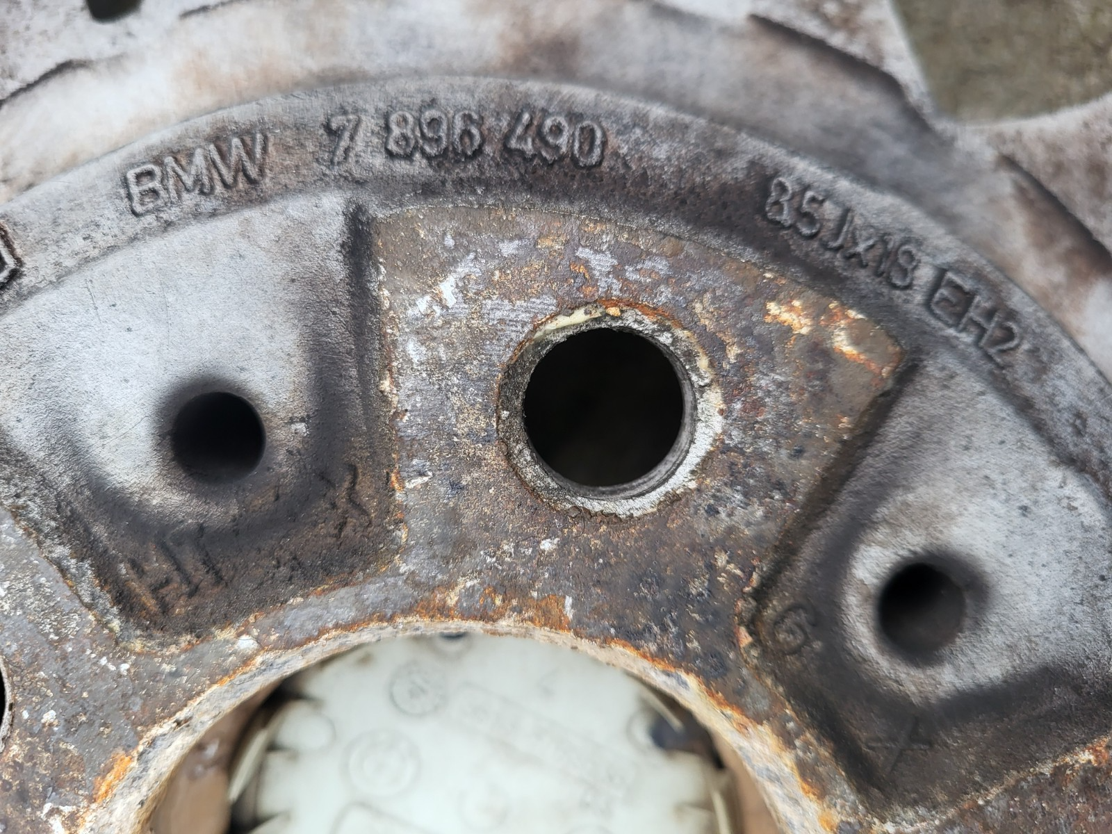 BMW Z4 E85 E46 E90 F30 Leichtmetall 7896490 Alu Felgen 8,5 J x 18 Zoll ABHOLUNG – Bild 10