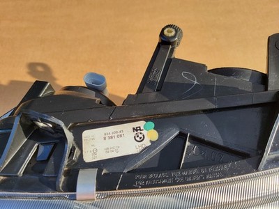 original BMW Z3 Front Scheinwerfer Set VORNE RECHTS + LINKS Blinker weiss Chrom