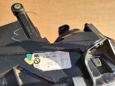 original BMW Z3 Front Scheinwerfer Set VORNE RECHTS + LINKS Blinker weiss Chrom