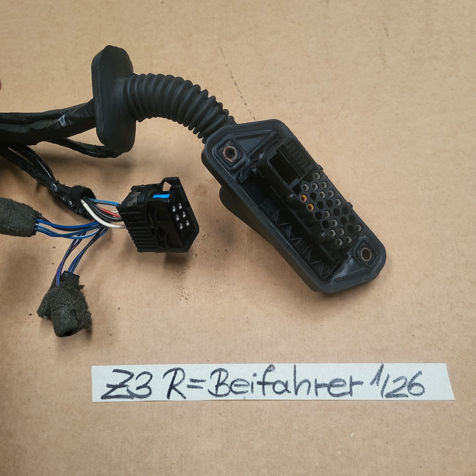 BMW Z3 Roadster Beifahrer Tür Kabelbaum  Kabel Seiten Airbag Stecker LINKS