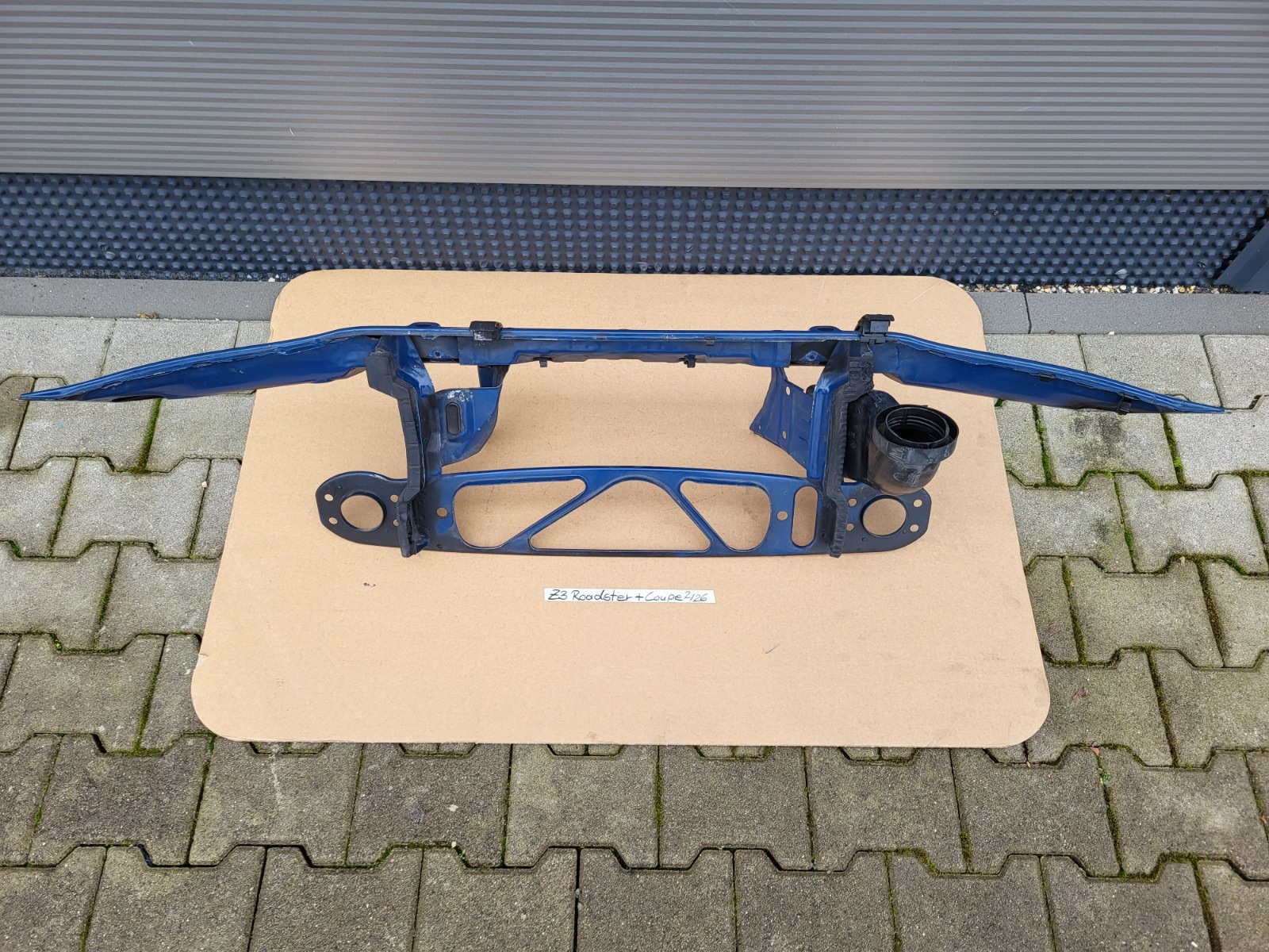 BMW Z3 Roadster + Coupe Schlossträger Frontblech blau  Frontmaske Vorderwand