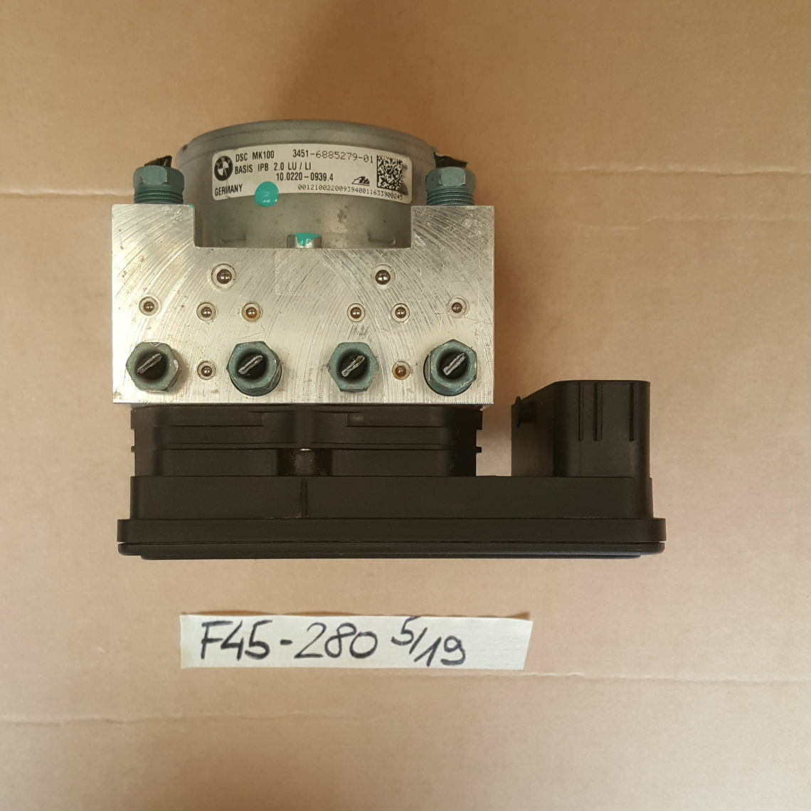 BMW 2er F45 F46 X1 F48 ABS Block Hydraulik Pumpe  Hydroaggregat DSC  6885280