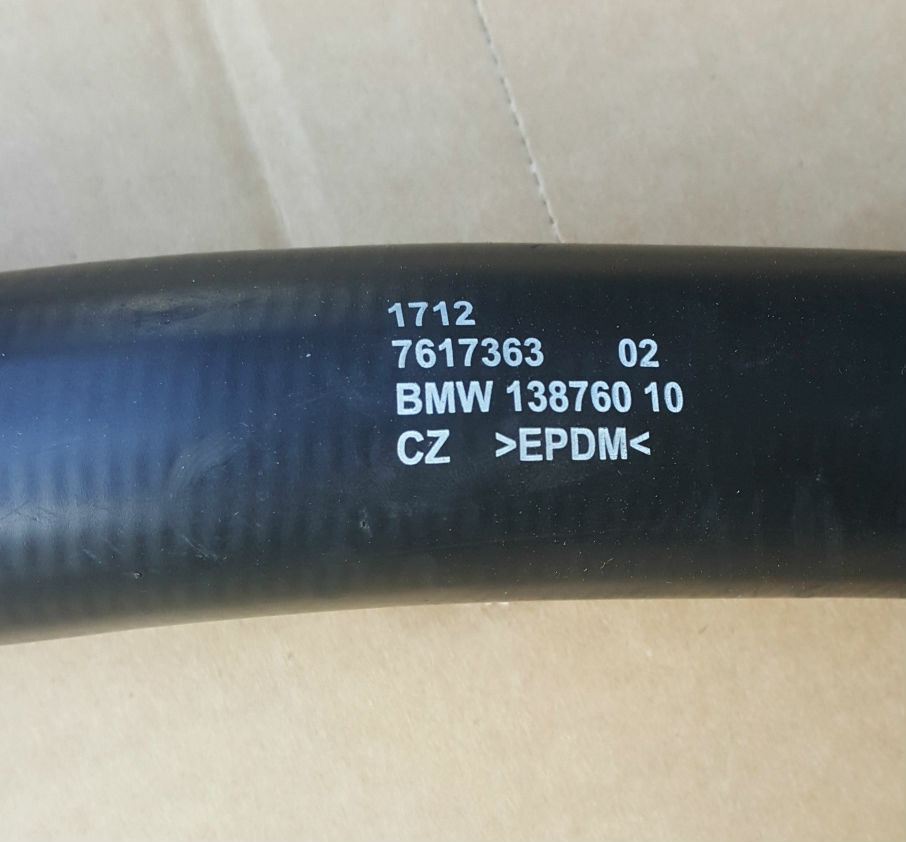 BMW F45 Kühlerschlauch 7617363 Schlauch Kühler Motor Kühlmittelschlauch 9250566