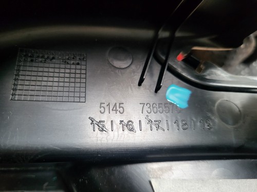 BMW 2er F45 Blende C Säule Seiten Verkleidung Innen Beifahrer Seite RECHTS  – Bild 3