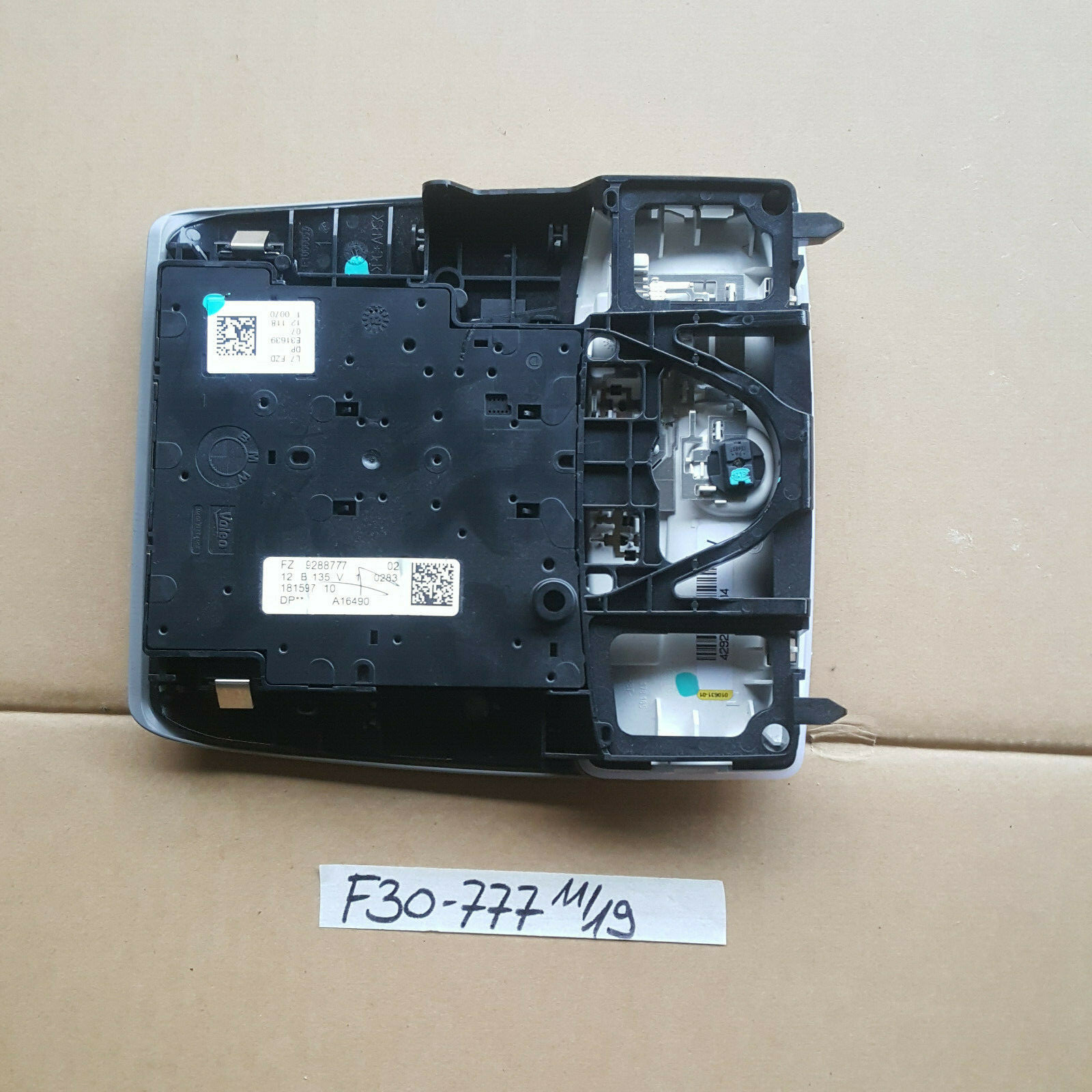 BMW F20 F21 F30 F31 F34  Innenleuchte Leselampe Funktionszentrum Dach 9288777