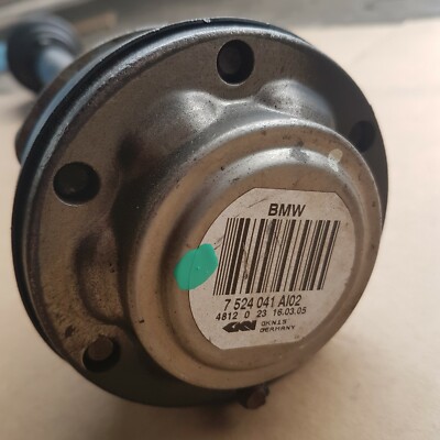 original BMW X3 E83 Gelenkwelle Antriebswelle Hinten Links  7524041 – Bild 2
