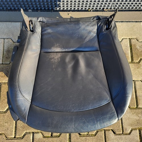 BMW Z4 E85 Beifahrer Sitz Unterteil Leder Schwarz + Gestell Schiene Manuell 