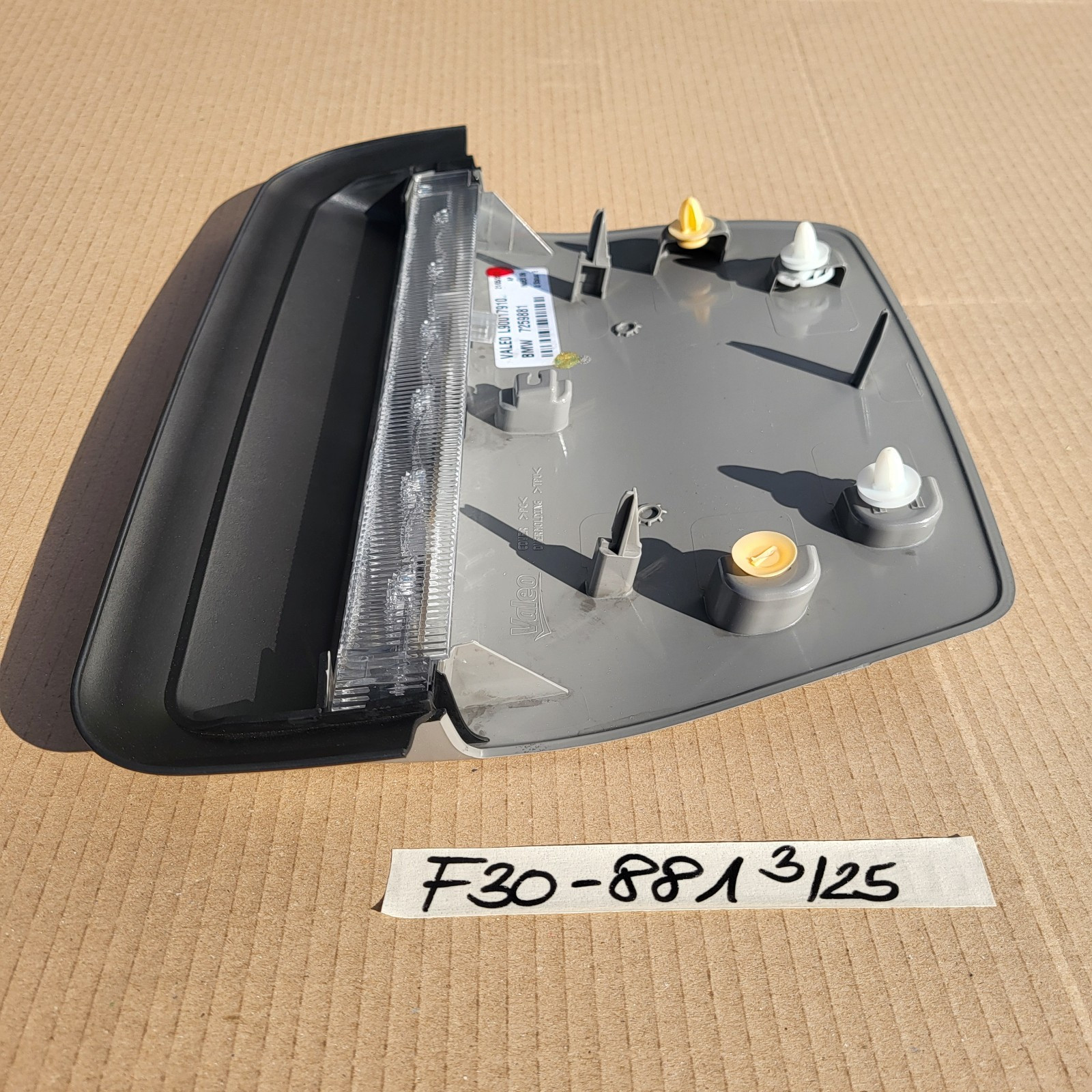 BMW F30 F35 Dritte Bremsleuchte 7259881 Zusatzbremsleuchte 3. Bremslicht grau
