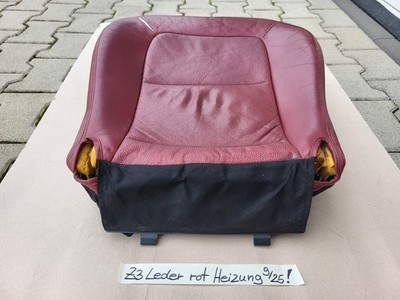 BMW Z3 Roadster Fahrer Sitz Unterteil Leder rot Bezug + Polster + Sitzheizung 
