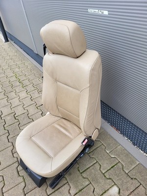 BMW E46 Cabrio Beifahrer Sitz elektrisch Leder Beige + Motor + Memory  ABHOLUNG