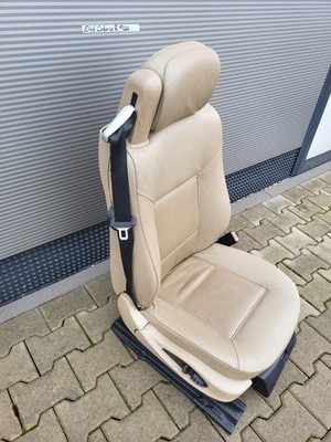 BMW E46 Cabrio Beifahrer Sitz elektrisch Leder Beige + Motor + Memory  ABHOLUNG