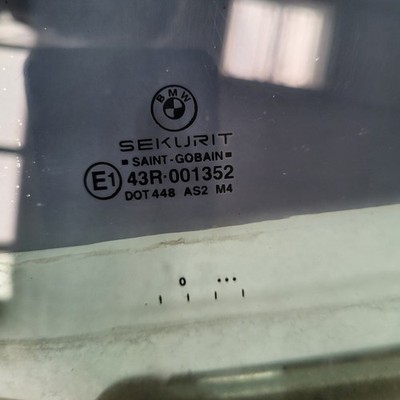 Original BMW E46 Cabrio Fensterheber Mechanismus + Motor + Scheibe Hinten LINKS