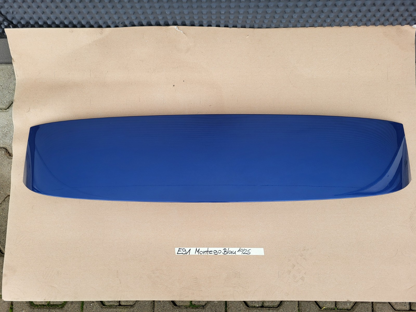 BMW E91 Dach Spoiler Heckdeckel Heckklappe Kofferraum Heckspoiler Montego Blau