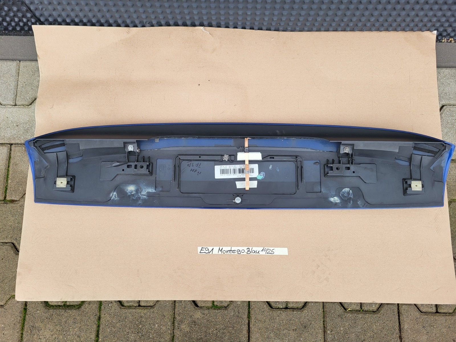 BMW E91 Dach Spoiler Heckdeckel Heckklappe Kofferraum Heckspoiler Montego Blau