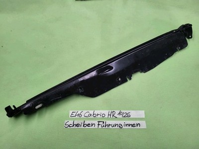 Original BMW E46 Cabrio Fenster Führung Scheibe Innen Hinten RECHTS – Bild 1