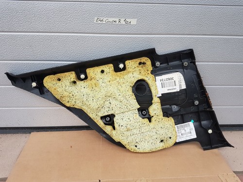 BMW E46 Coupe Innen Seiten Verkleidung hinten rechts 8224116 links 8224115